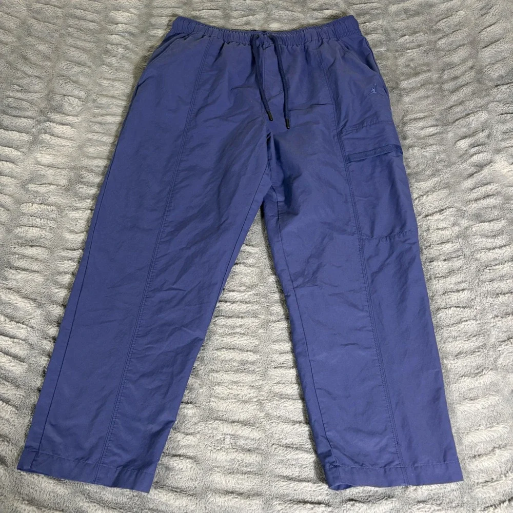 Jordan Mens Midnight Navy Cargo Utility Pants FN4539-410 Blue Size L
